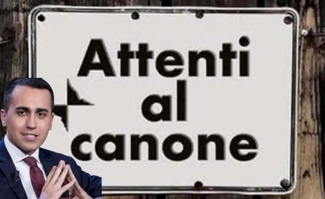 luigi di maio canone rai