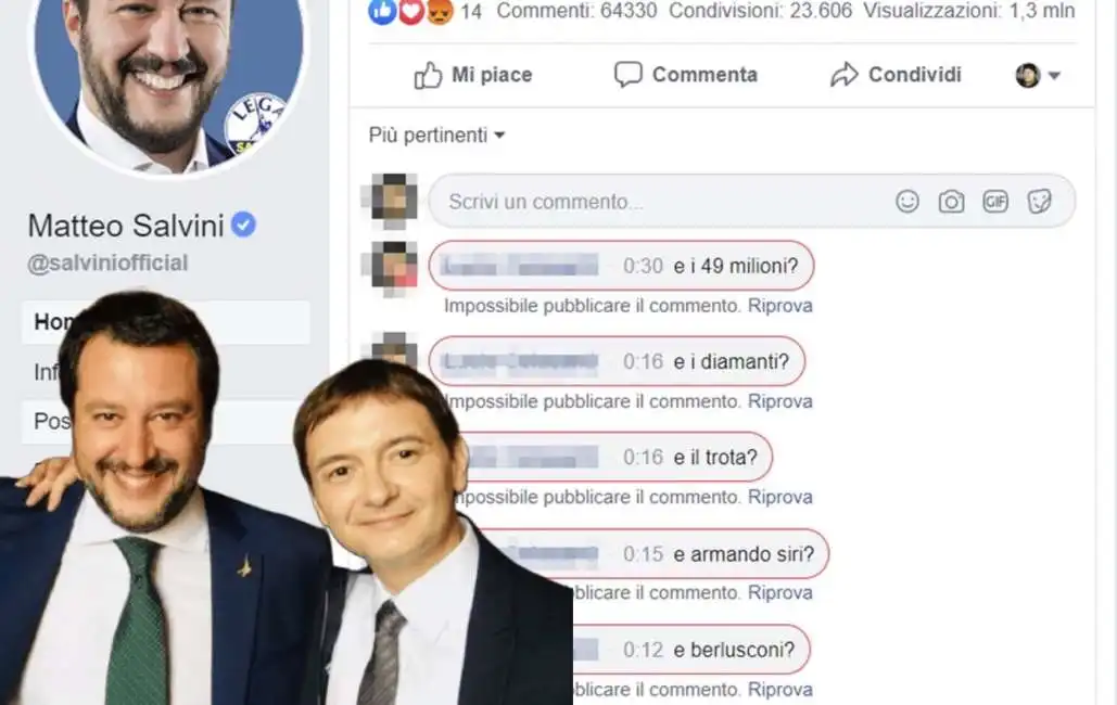 matteo salvini luca morisi salvini facebook blacklist