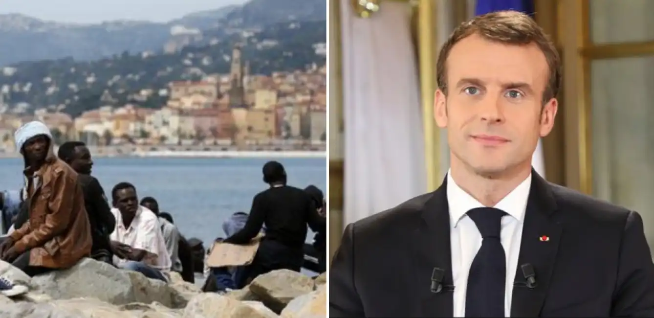 migranti macron