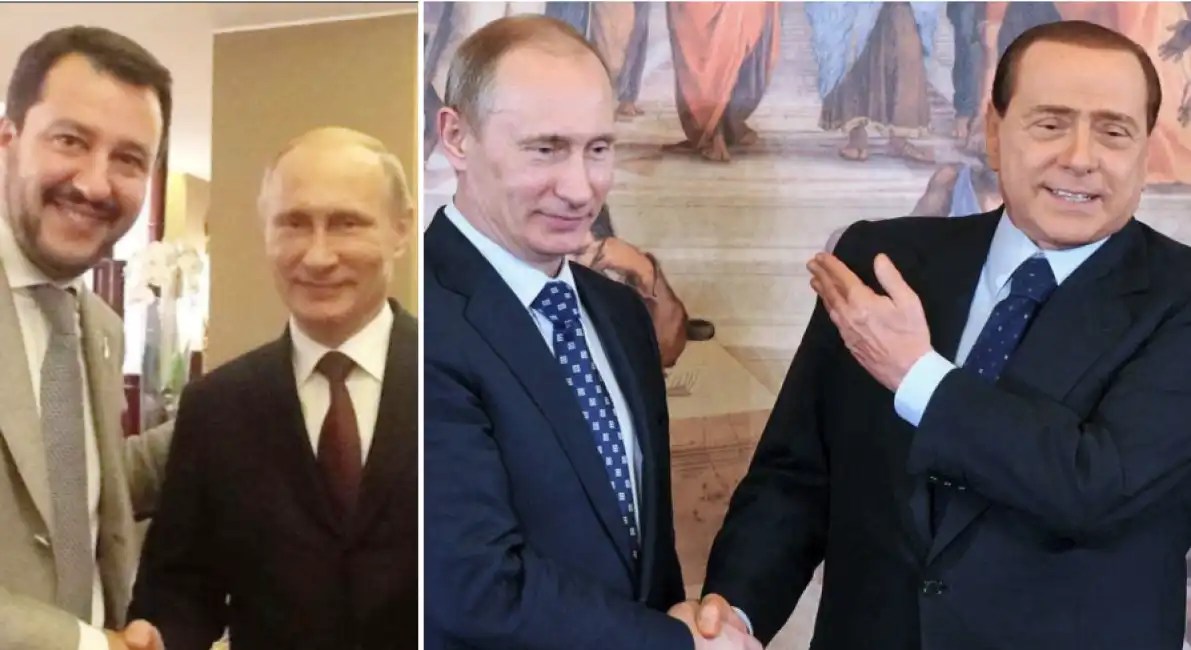 putin salvini berlusconi