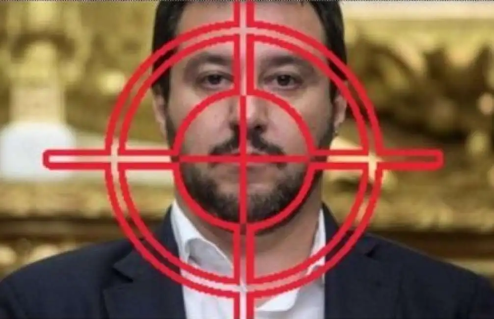 salvini bersaglio mirino