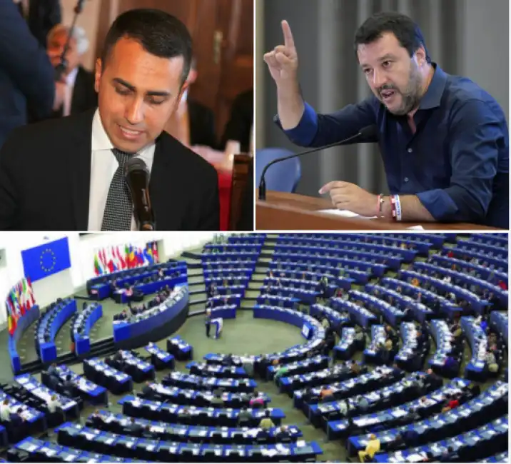 salvini di maio europarlamento