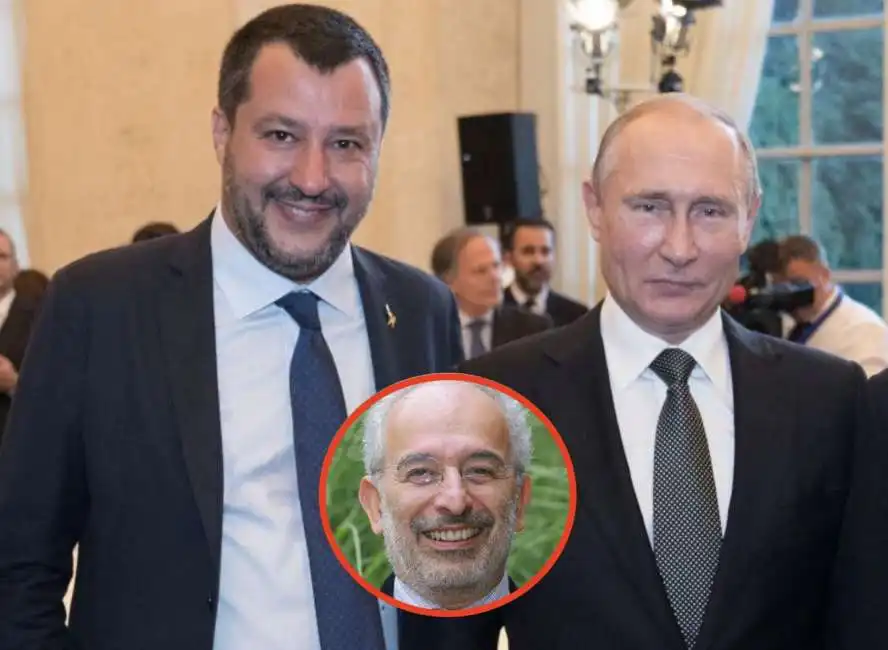 salvini putin gad lerner