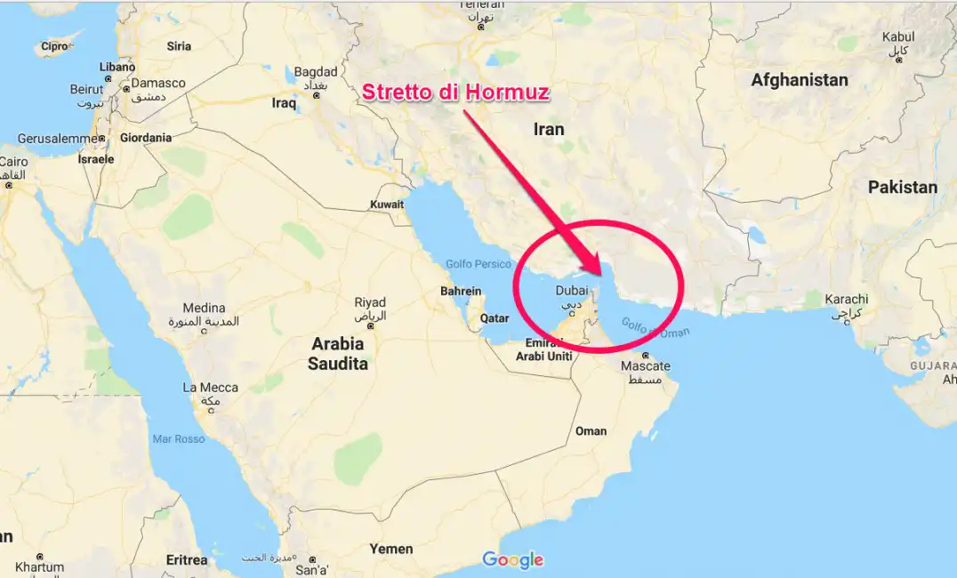 stretto di hormuz 