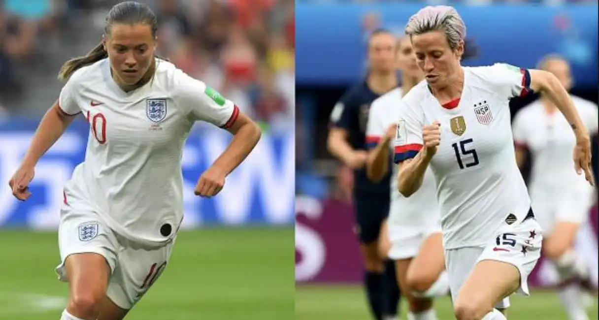 usa inghilterra kirby rapinoe