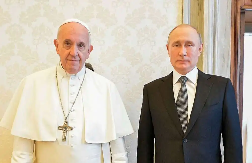 vladimir putin papa francesco