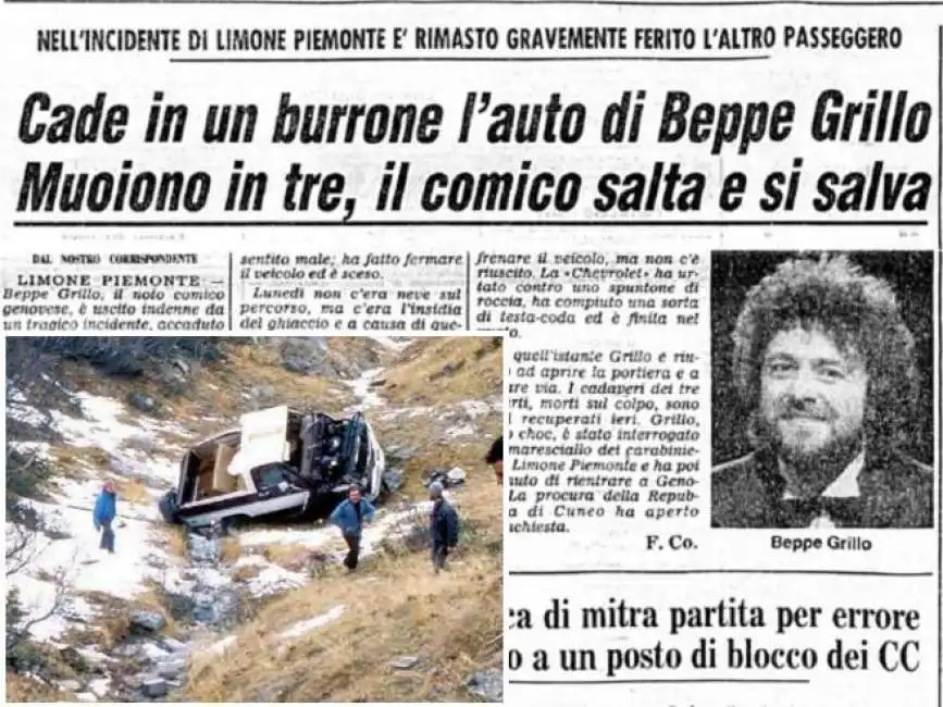 beppe grillo incidente 