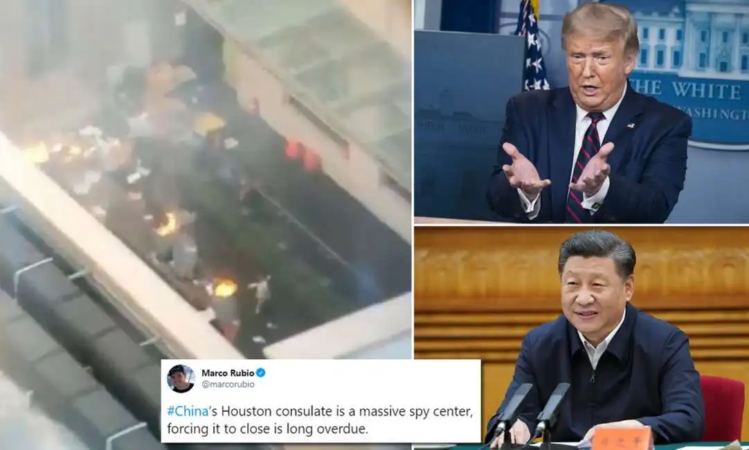 donald trump houston consolato texas xi jinping cina