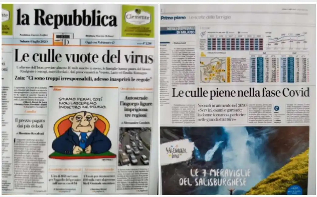 le culle piene vuote corriere repubblica