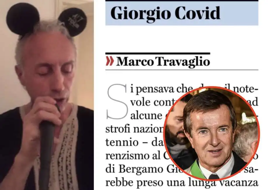 marco travaglio giorgio gori covid