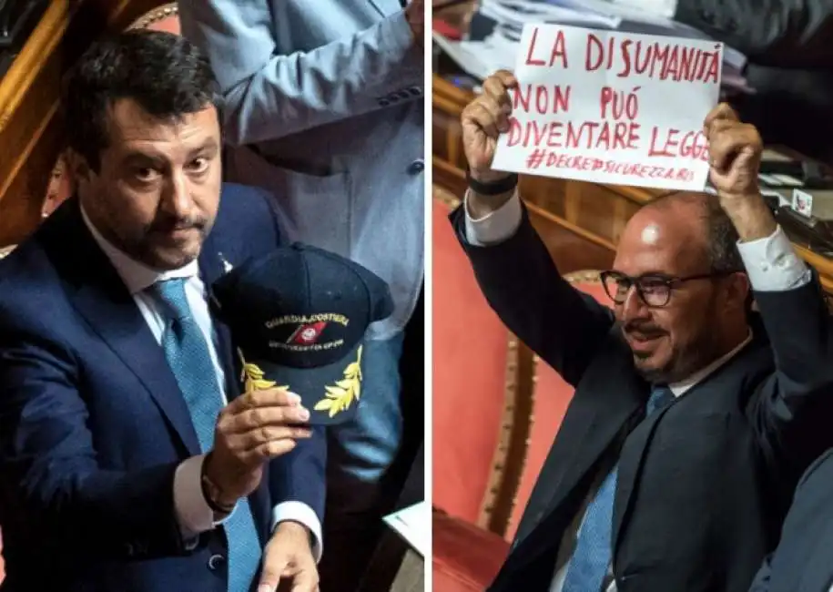 matteo salvini davide faraone