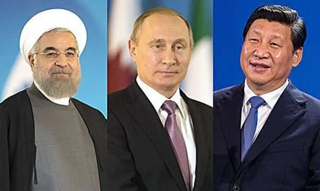 rohani putin xi