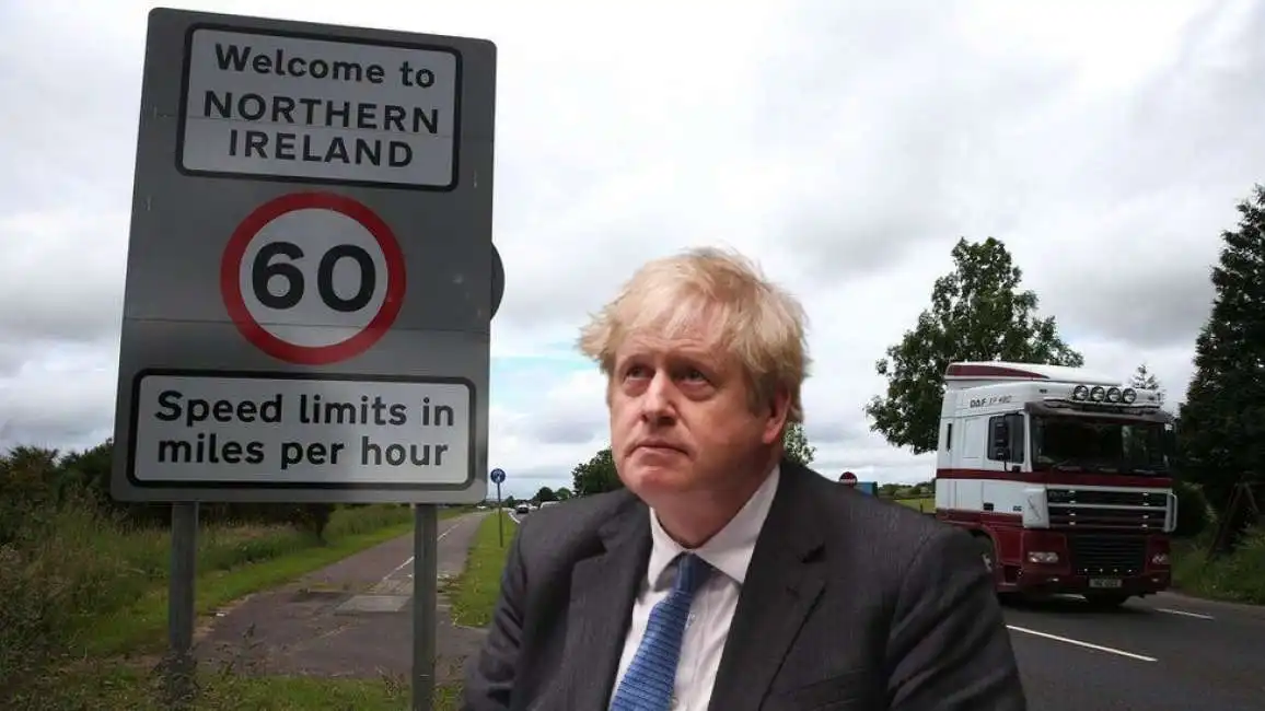 boris johnson irlanda del nord