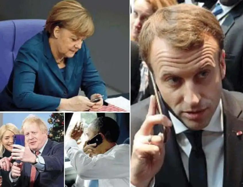 emmanuel macron angela merkel boris johnson