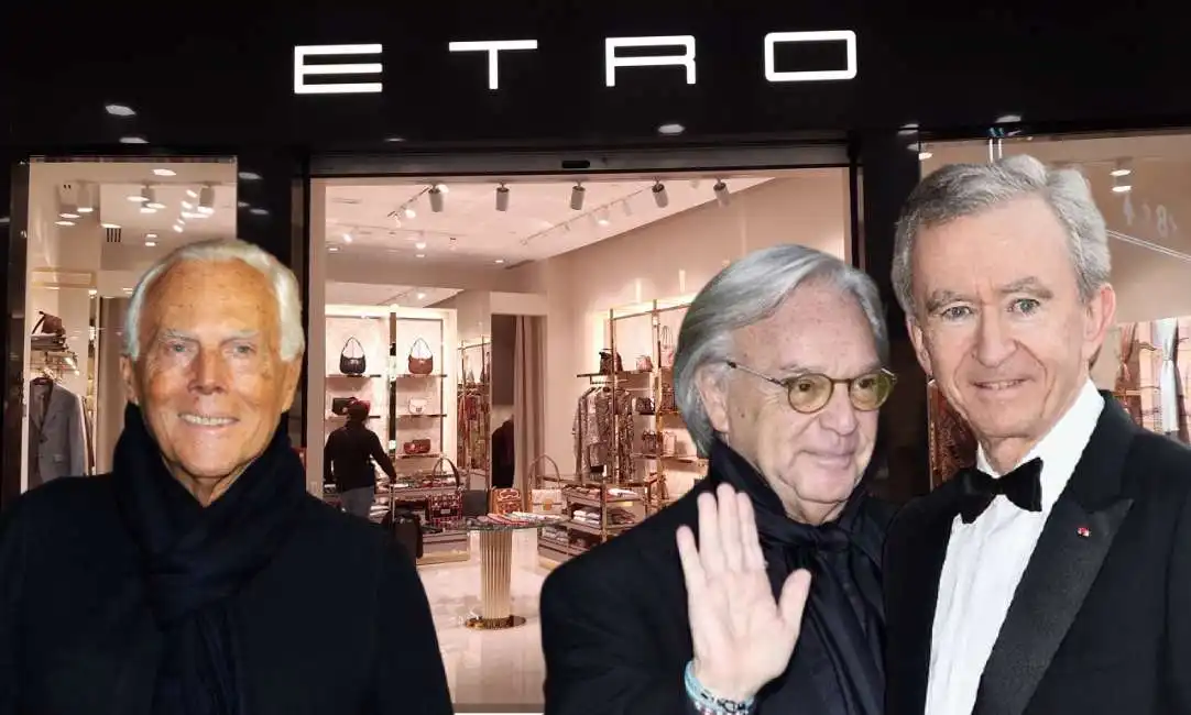 giorgio armani diego della valle bernard arnault