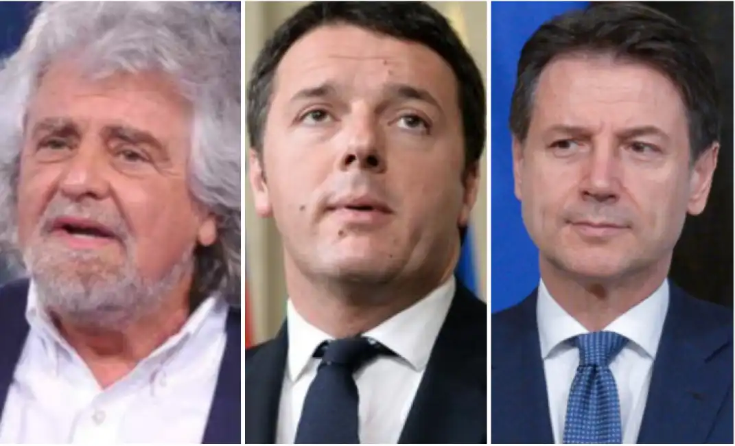 grillo renzi conte