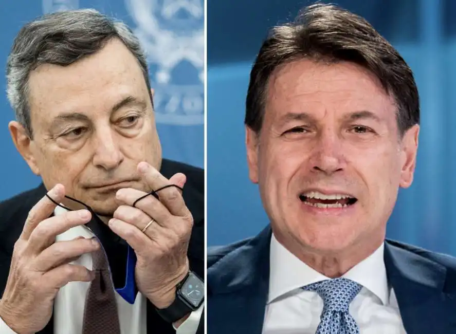 mario draghi giuseppe conte