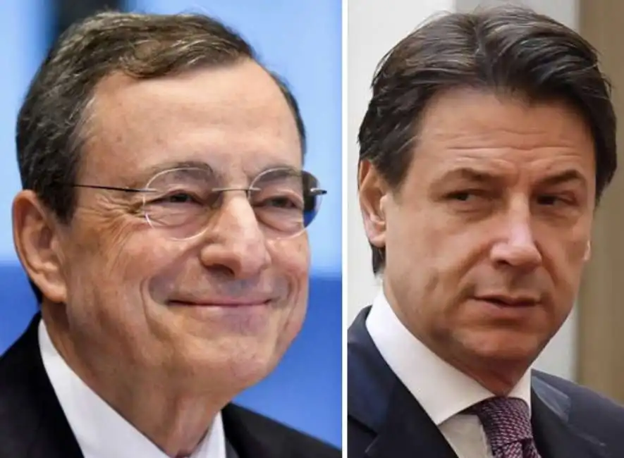 mario draghi giuseppe conte