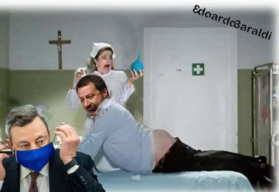 mario draghi matteo salvini