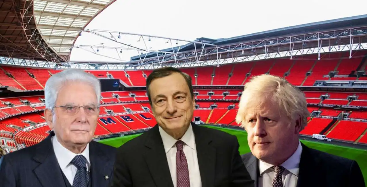 mattarella johnson draghi wembley