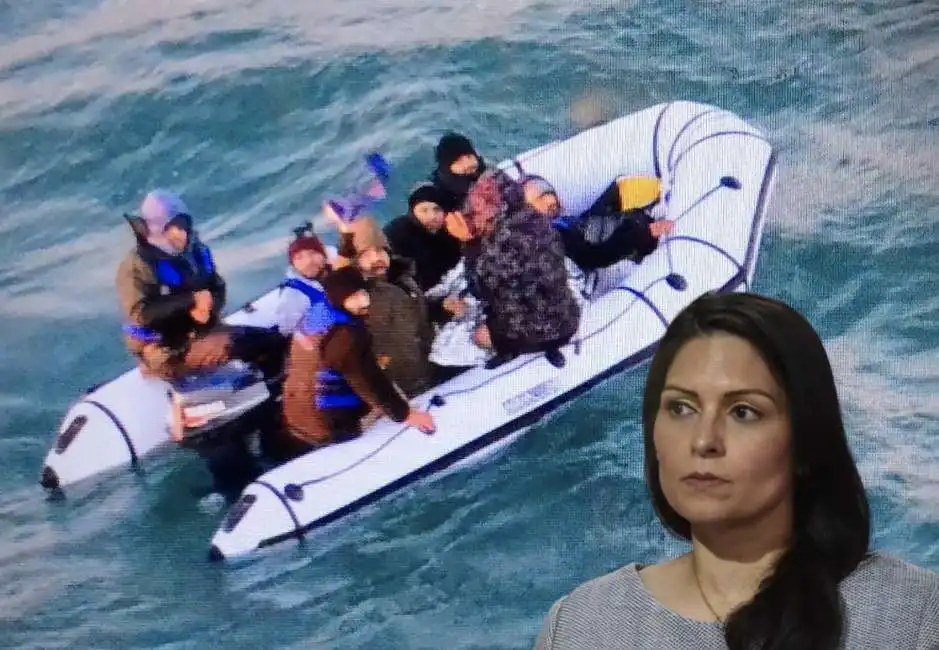 priti patel migranti dover regno unito 