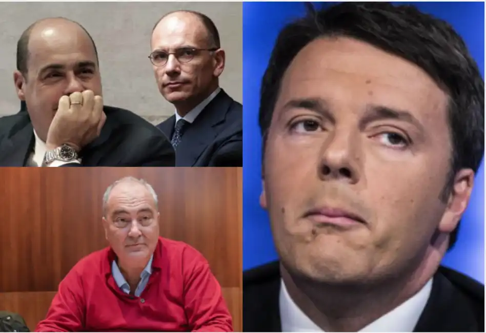 renzi zingaretti letta bettini