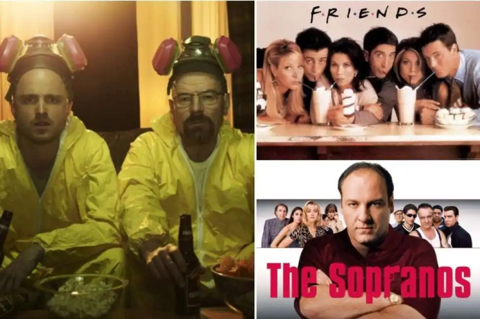 serie tv soprano breaking bad friends