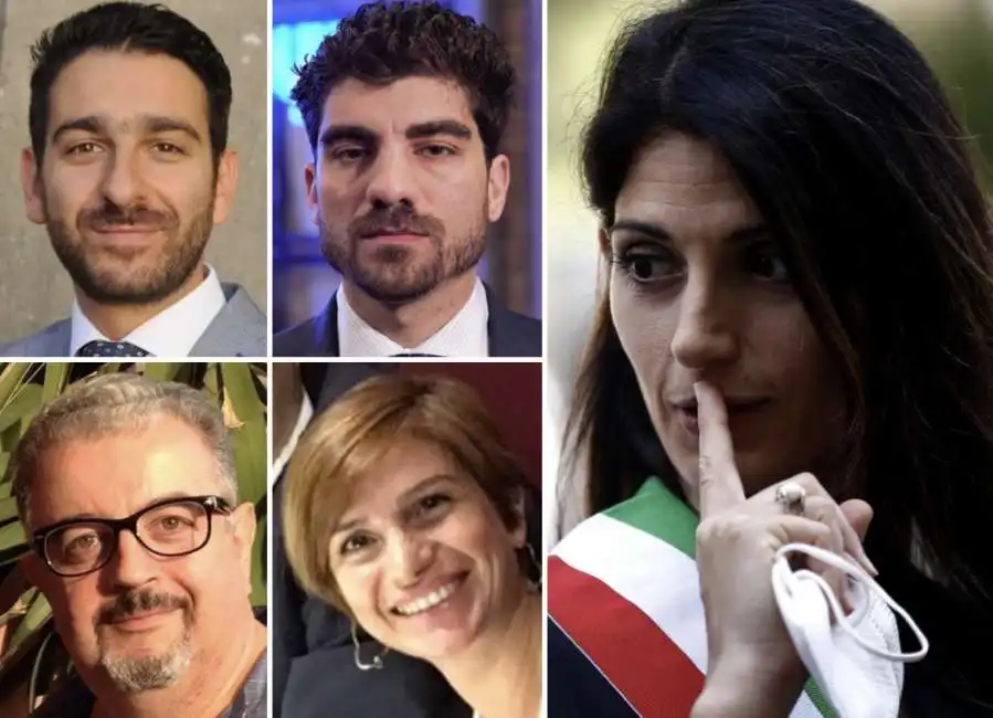 virginia raggi marco terranova enrico stefano donatella iorio angelo sturni