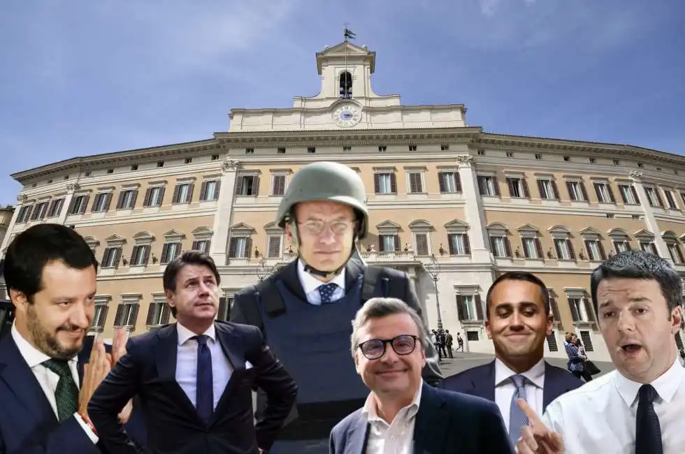 enrico letta matteo salvini renzi giuseppe conte carlo calenda luigi di maio 