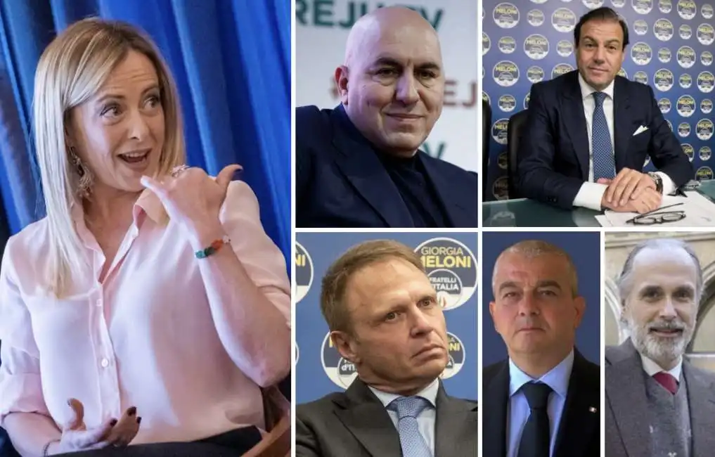 giorgia meloni guido crosetto francesco lollobrigida maurizio leo giampaolo rossi giovanbattista fazzolari 