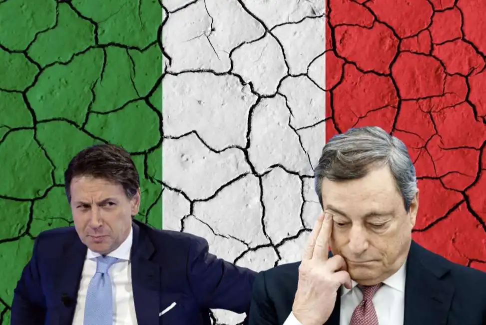 giuseppe conte mario draghi 