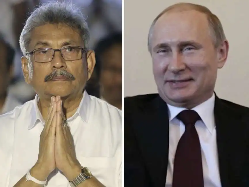 gotabaya rajapaksa vladimir putin 