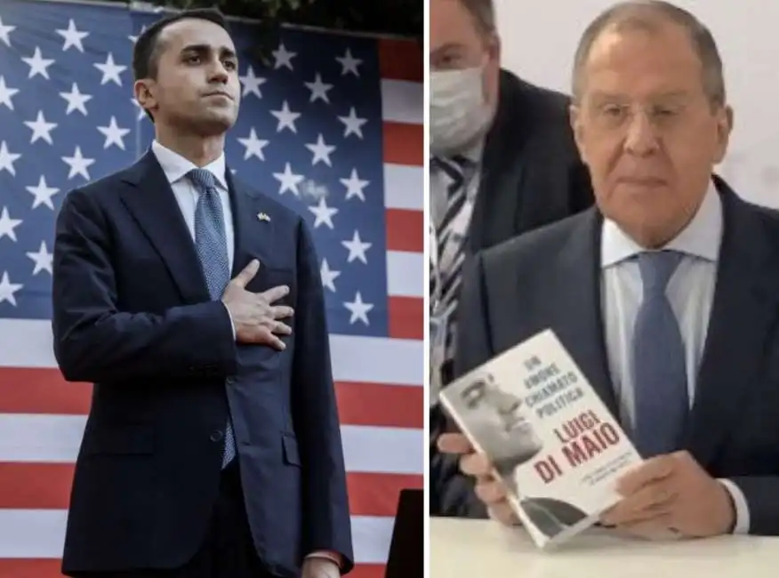 luigi di maio sergei lavrov 