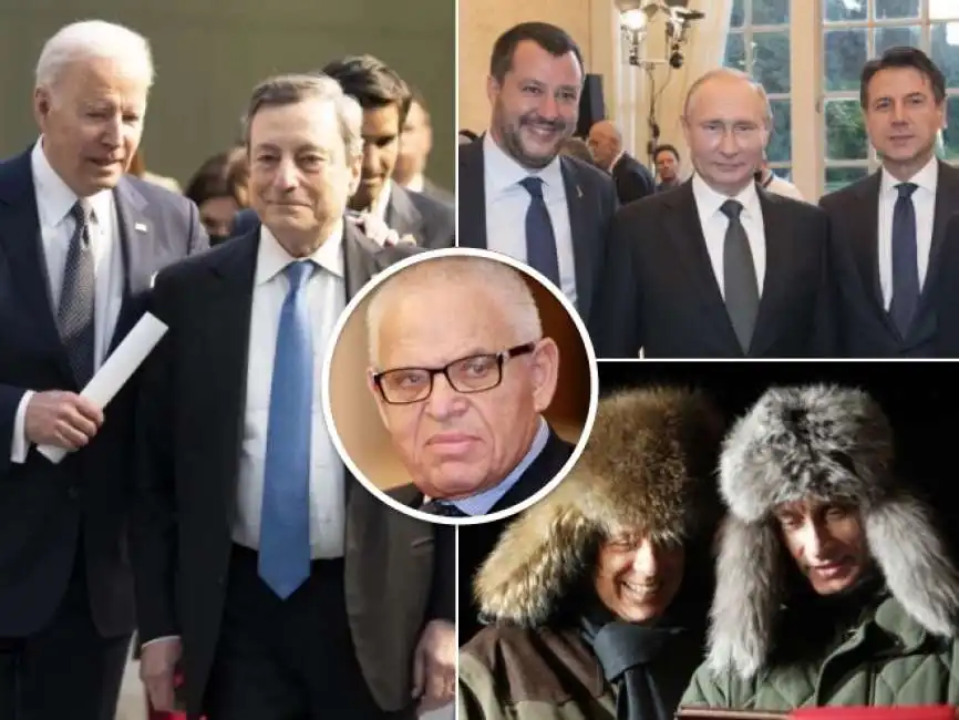 luttwak conte salvini berlusconi putin draghi biden