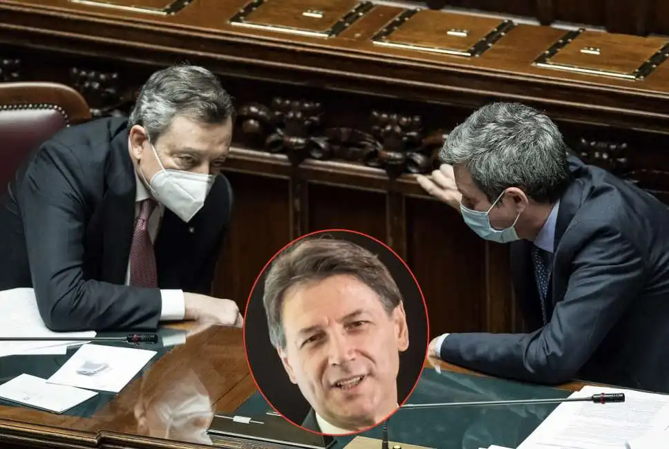 mario draghi andrea orlando giuseppe conte