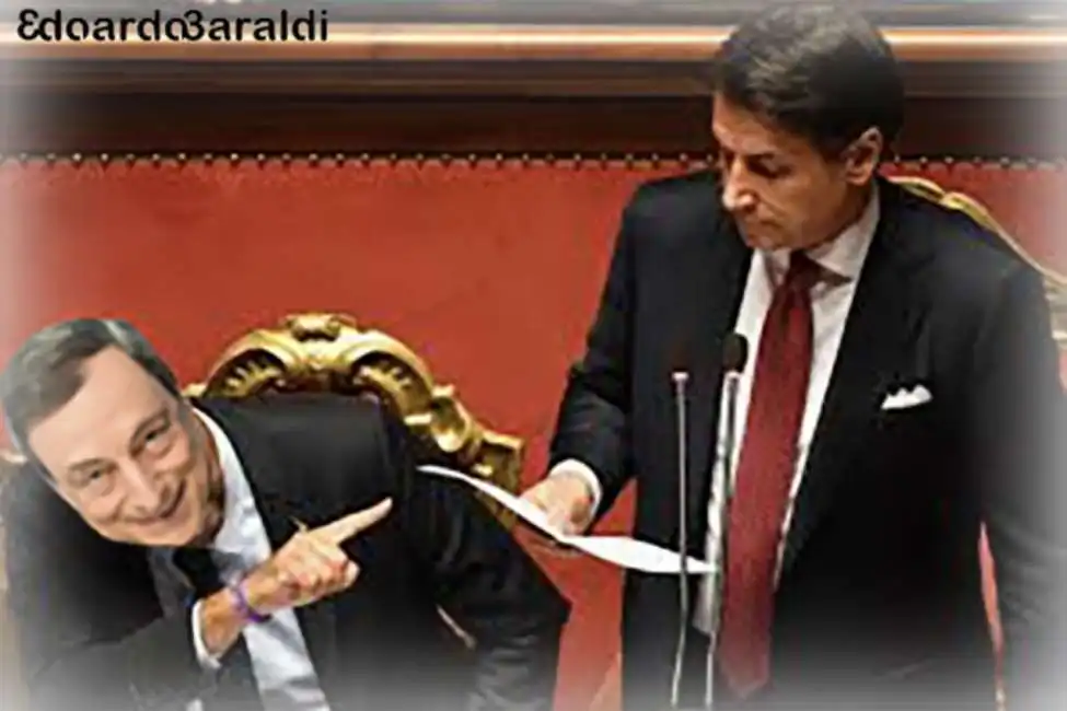 mario draghi giuseppe conte 