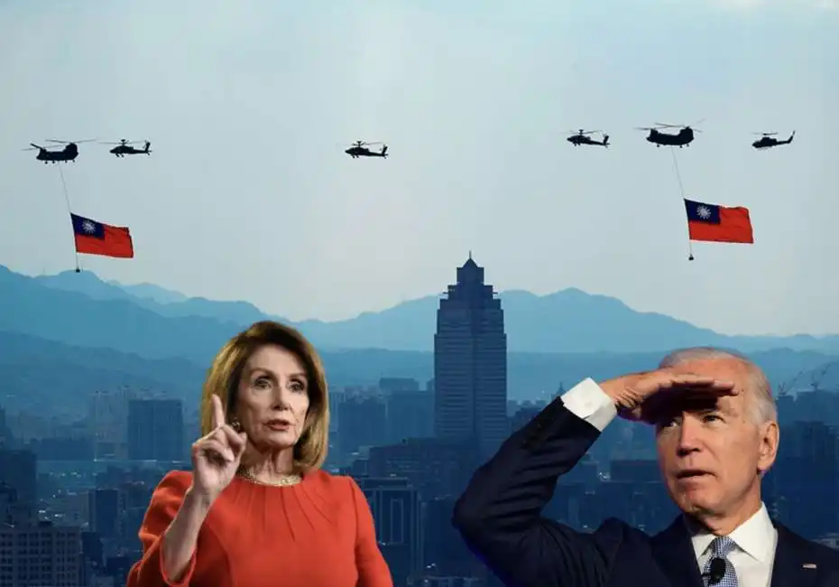 nancy pelosi joe biden taiwan 