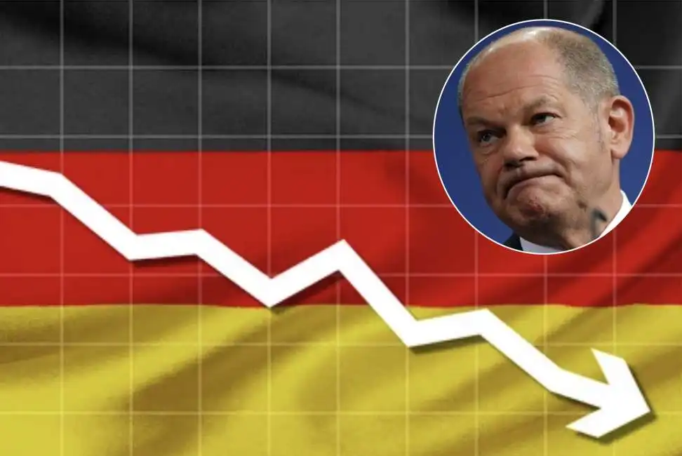 olaf scholz germania recessione crisi 