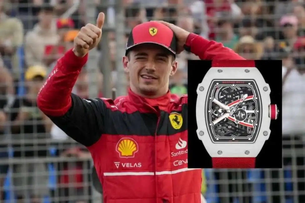 orologio richard mille charles leclerc