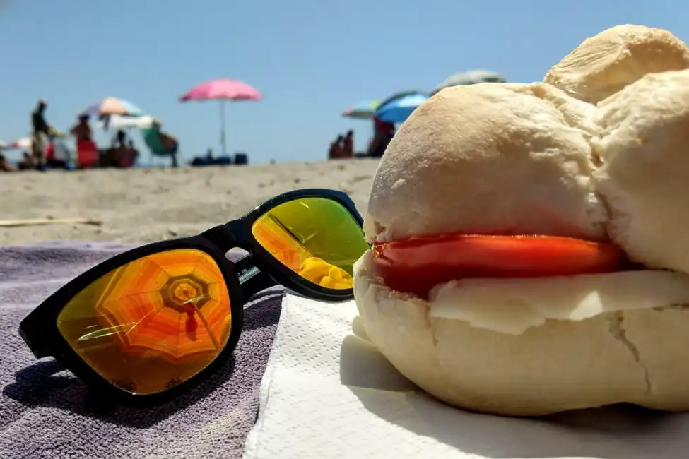 pranzo sulla spiaggia