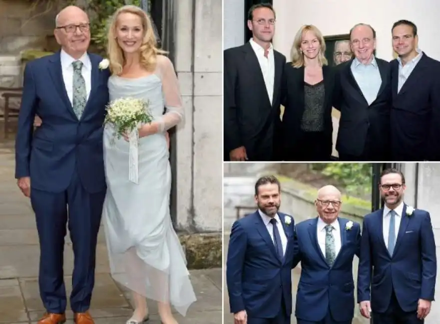 rupert murdoch jerry hall 