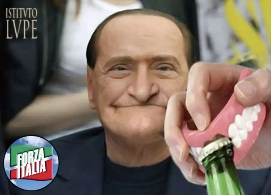 silvio berlusconi dentiera dentiere dentista 