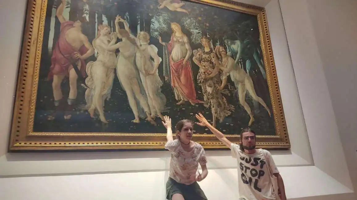 uffizi protesta ambientalista