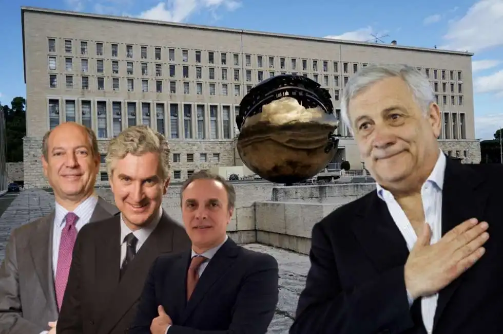 antonio tajani riccardo guariglia luca ferrari francesco genuardi farnesina 