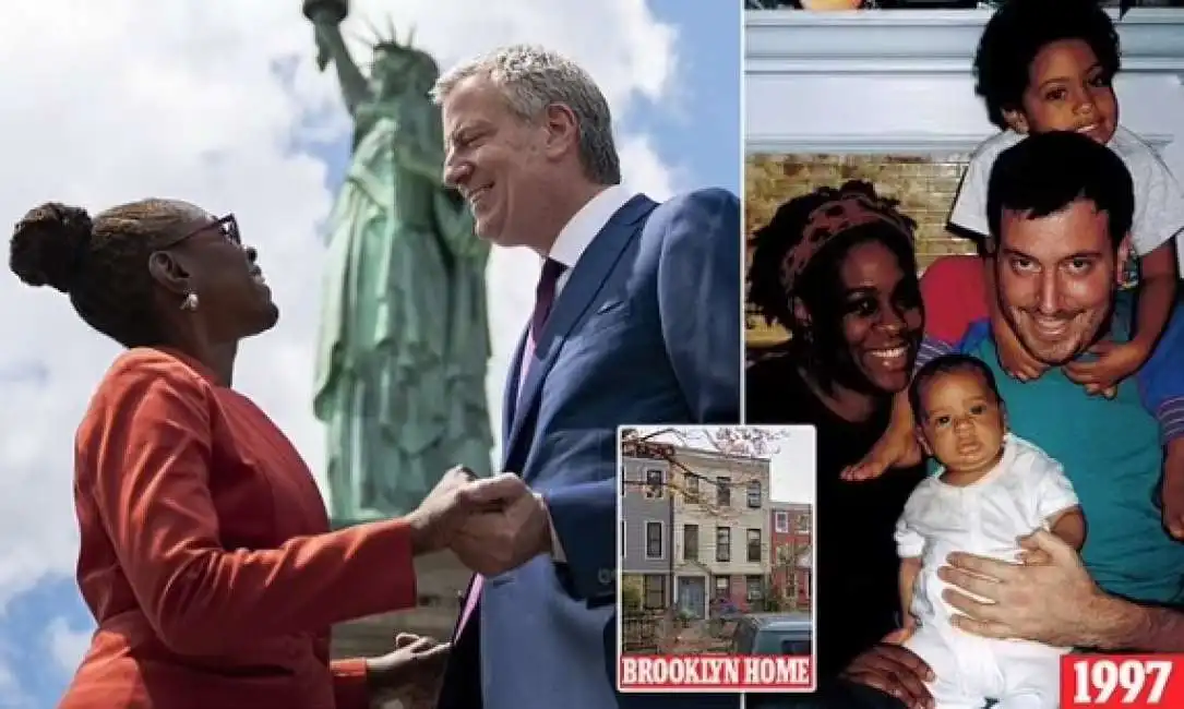 bill de blasio chirlane mccray