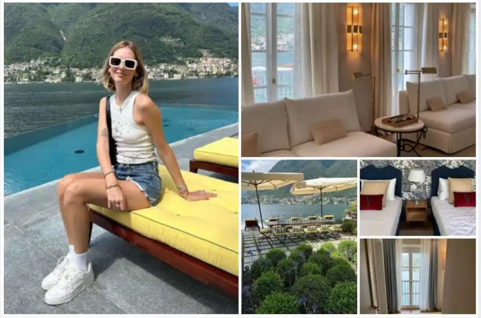 chiara ferragni e la casa sul lago di como