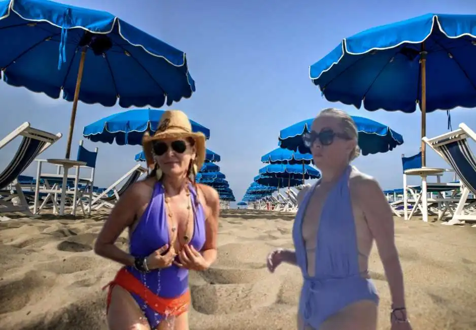 daniela santanche giorgia meloni spiaggia spiagge concessioni balneari 