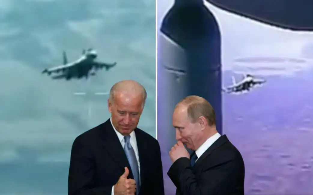 drone jet russia usa joe biden vladimir putin siria