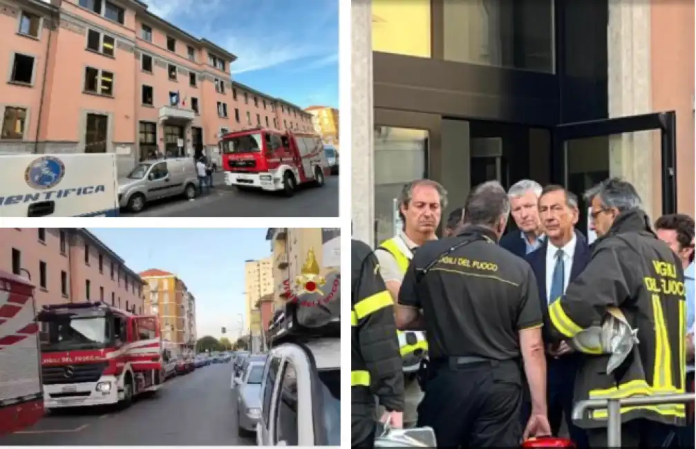 incendio casa di riposo di milano