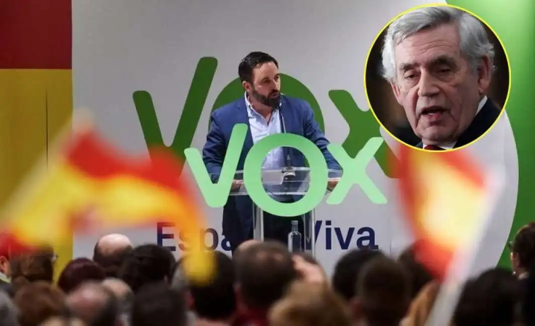 santiago abascal vox elezioni spagna gordon brown